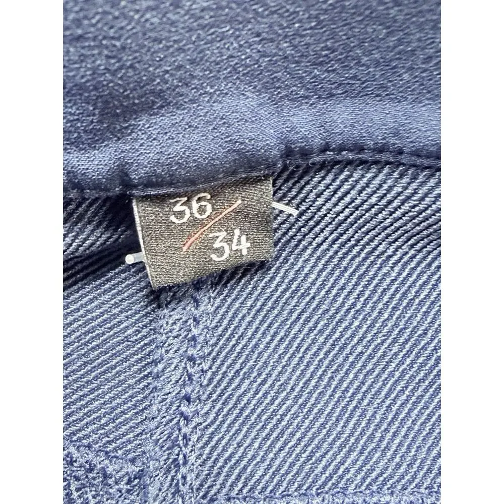 Public Rec Mens 36x34 Blue All Day Every Day ADED Stretch Pants Trousers Chino